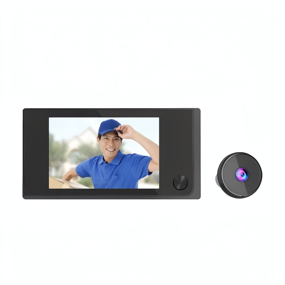 Home Security Front Door Camera - 3,5-дюймовая цифровая система видеонаблюдения с ЖК-дисплеем