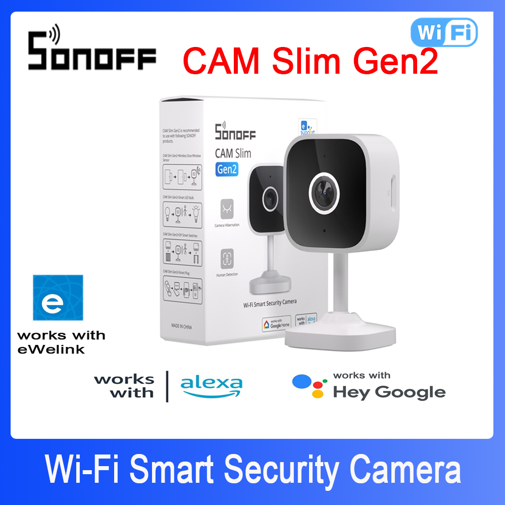 Home Security Items - SONOFF CAM Slim Gen2 Wi-Fi умная