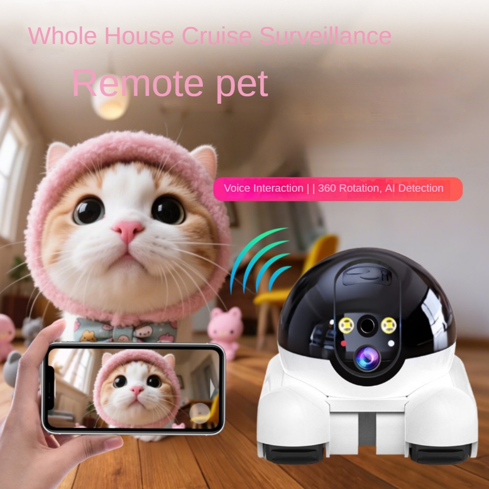 Home Security Robot - Новая Wi-Fi камера 1080P HD PTZ