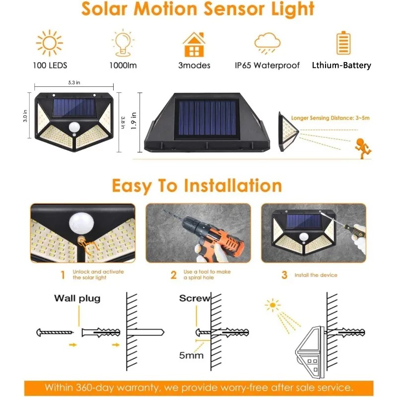 Наружный настенный светильник  – обзор и цена Home Security Flood Lights