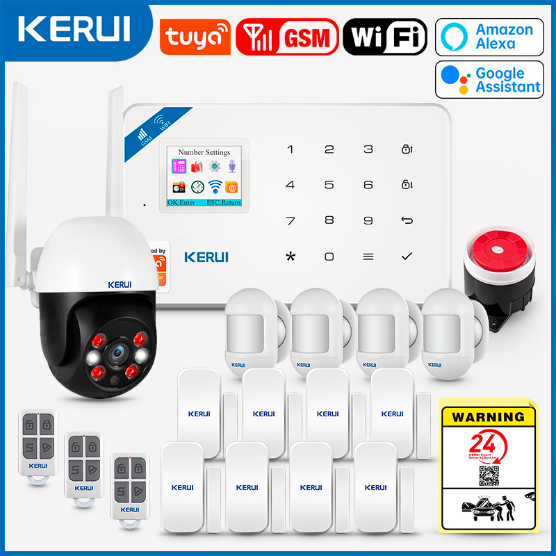 KERUI W181 Tuya Smart WIFI GSM – обзор и цена Home Security Front Door Camera