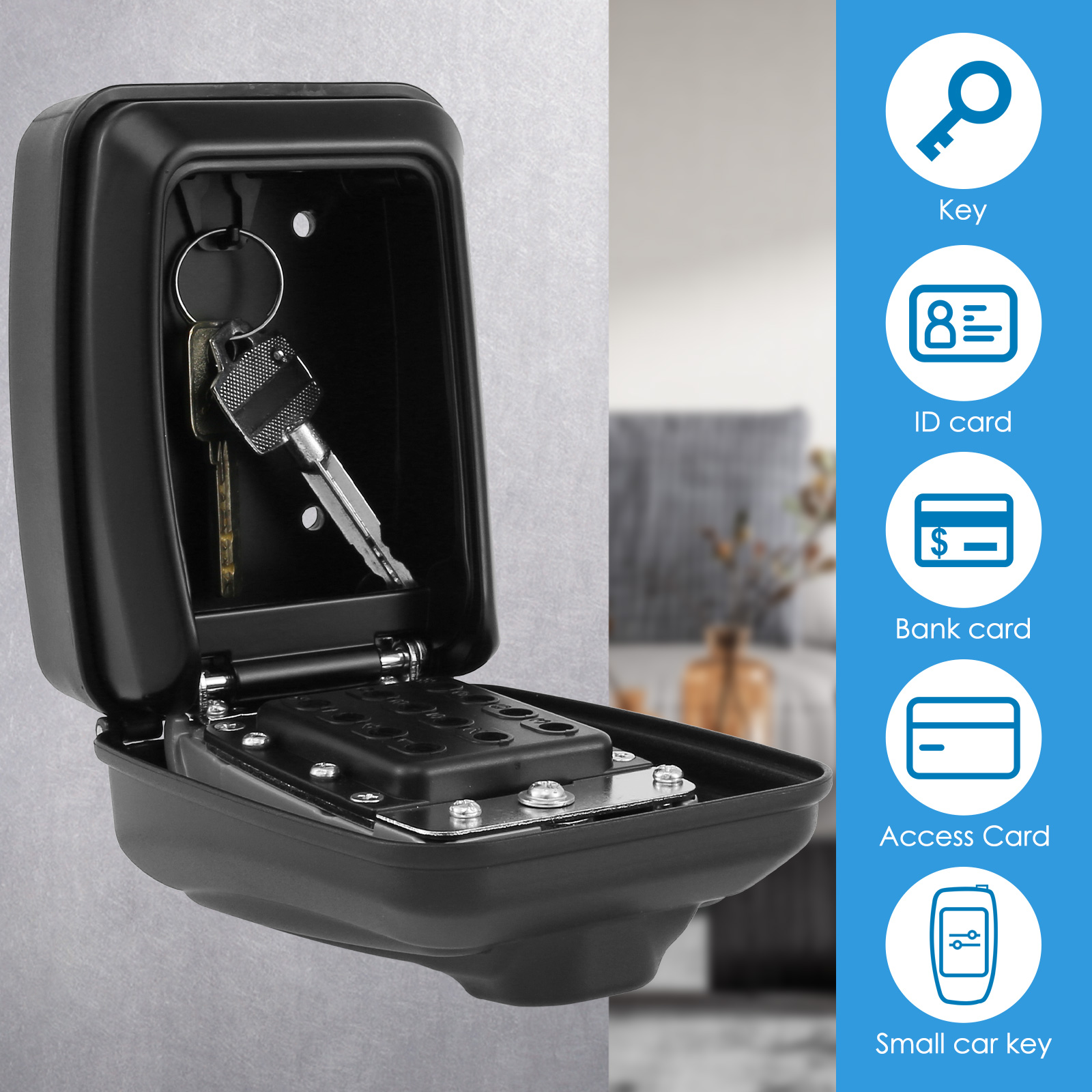 Замок для ключей, настенное кр – обзор и цена Home Security Items