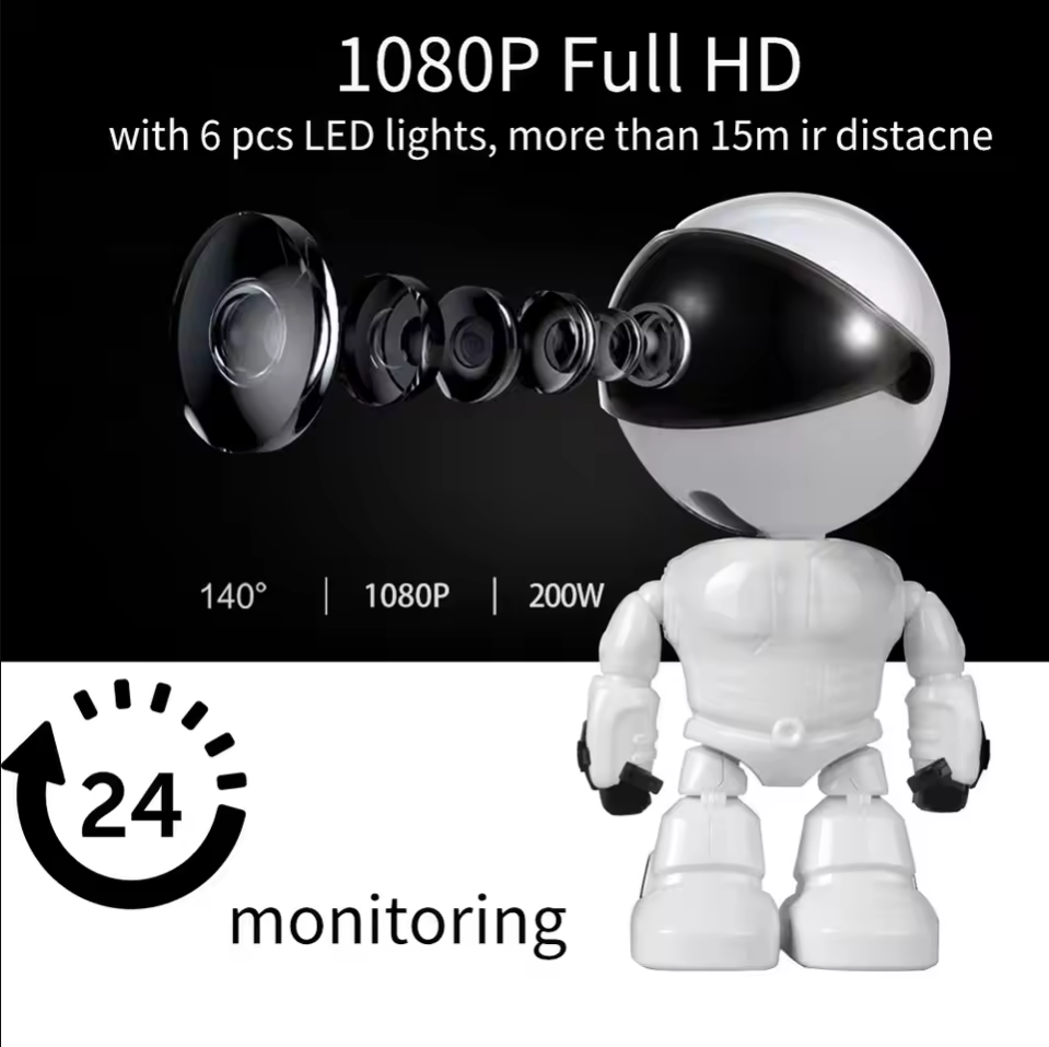 Умный робот Wi-Fi IP-камера 10 – обзор и цена Home Security Robot