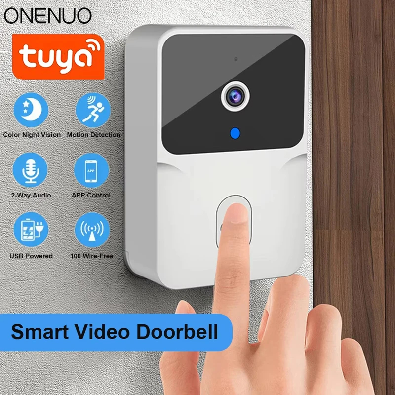 Видеодомофон Tuya WiFi с беспр – обзор и цена Home Security Front Door Camera