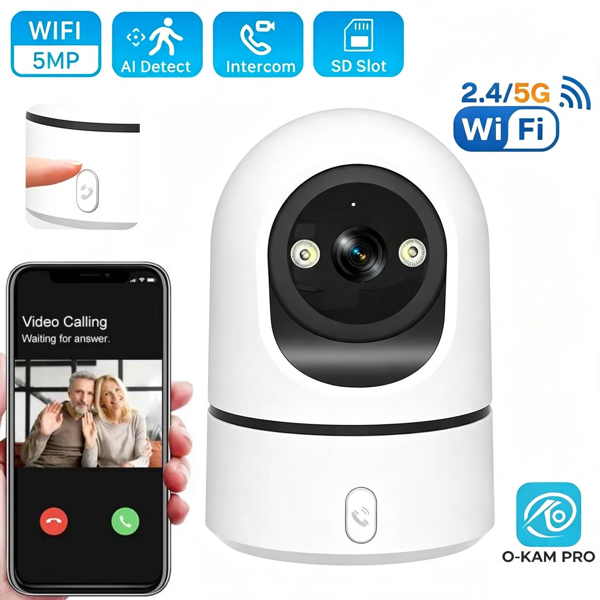 2.4G/5G WiFi Wi-Fi камера для  – обзор и цена Eufy Camera E220