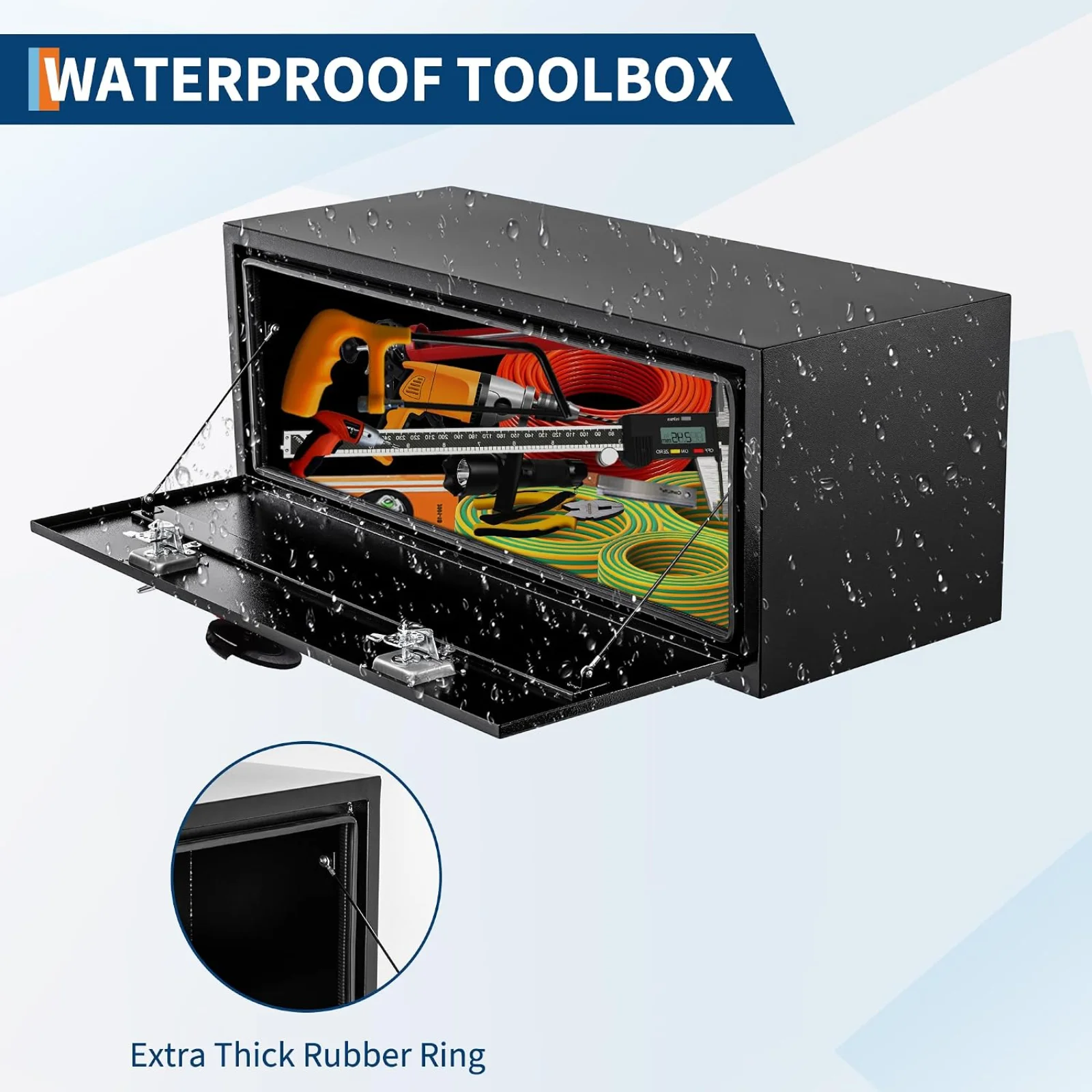 Прочный черный стальной ящик д – обзор и цена Home Security Box
