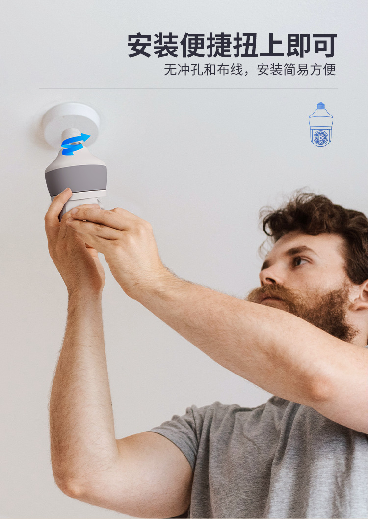 Беспроводная IP-камера-купол Y – обзор и цена Home Security Flood Lights