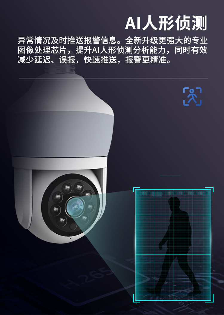 Беспроводная IP-камера-купол Y – обзор и цена Home Security Flood Lights