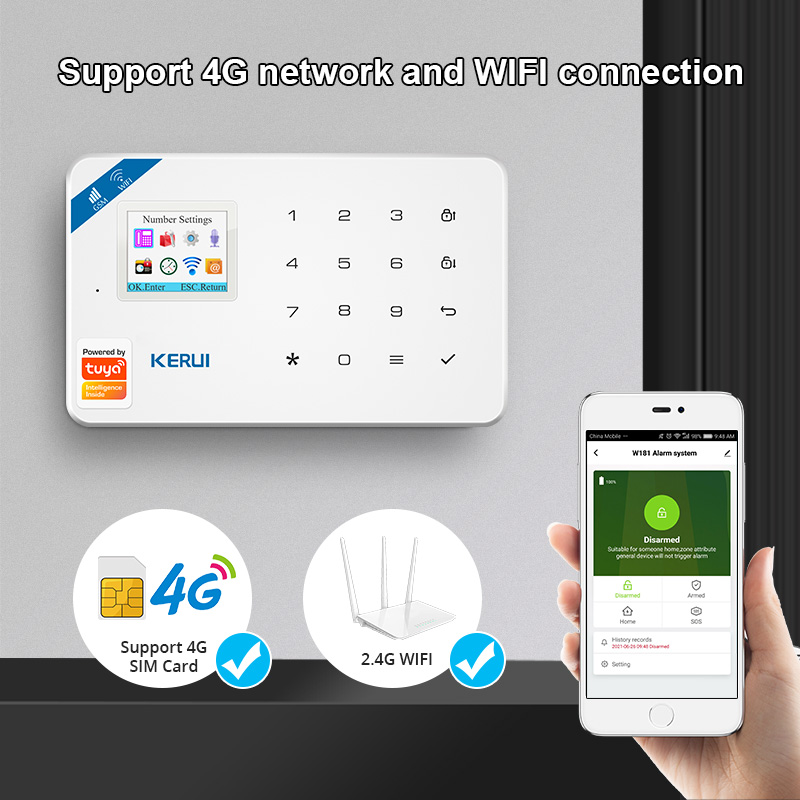 Комплект охранной сигнализации – обзор и цена Sim Gsm Alarm